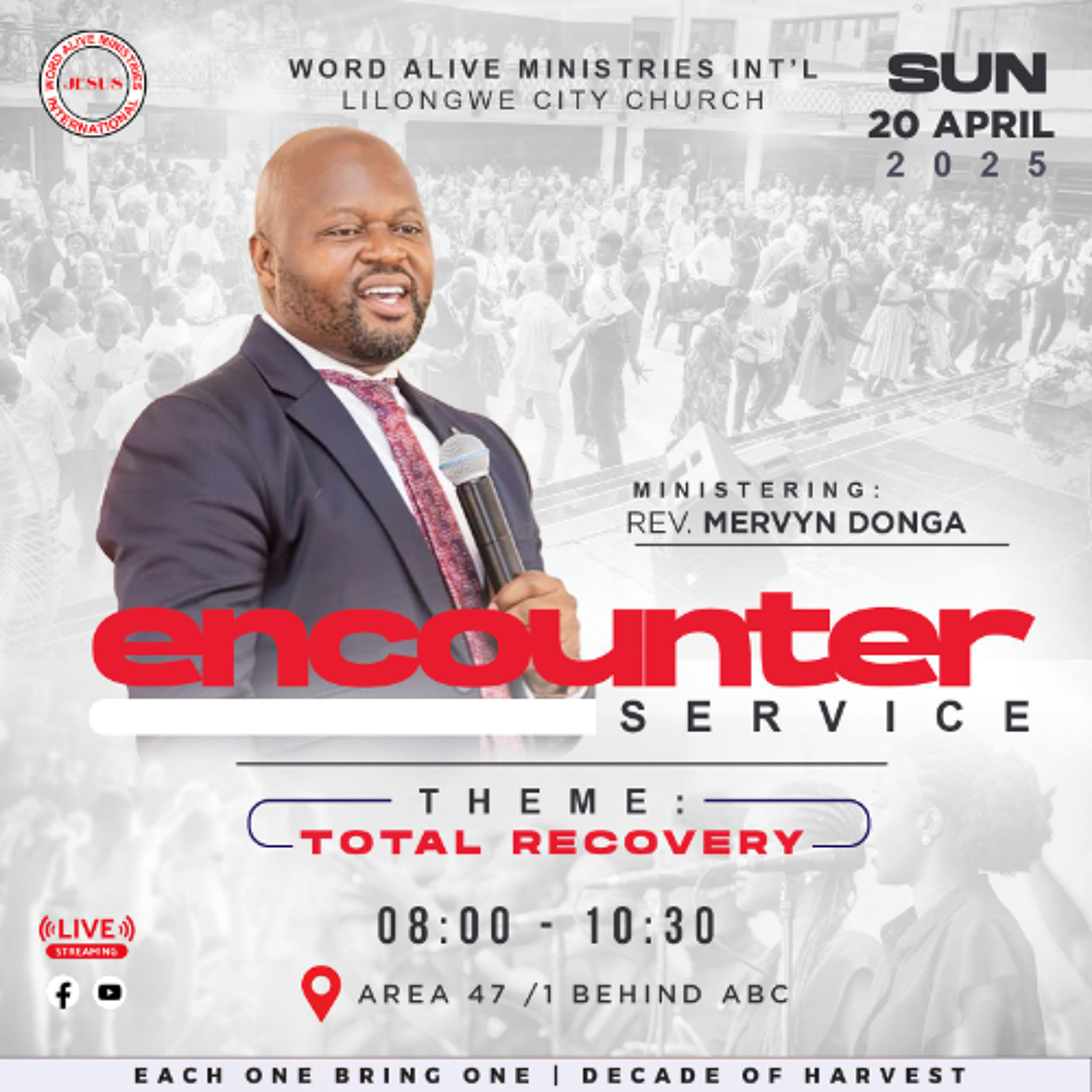 Encounter Service Rev Mervyn Donga "The Power of Resurrection"