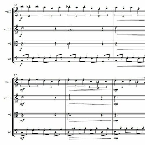 Pawel Strzelecki: 4. Finale [String Quartet No. 3 (2019)].