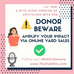 Donor Beware: Amplify Your Giving Impact Via Online Yard Sales