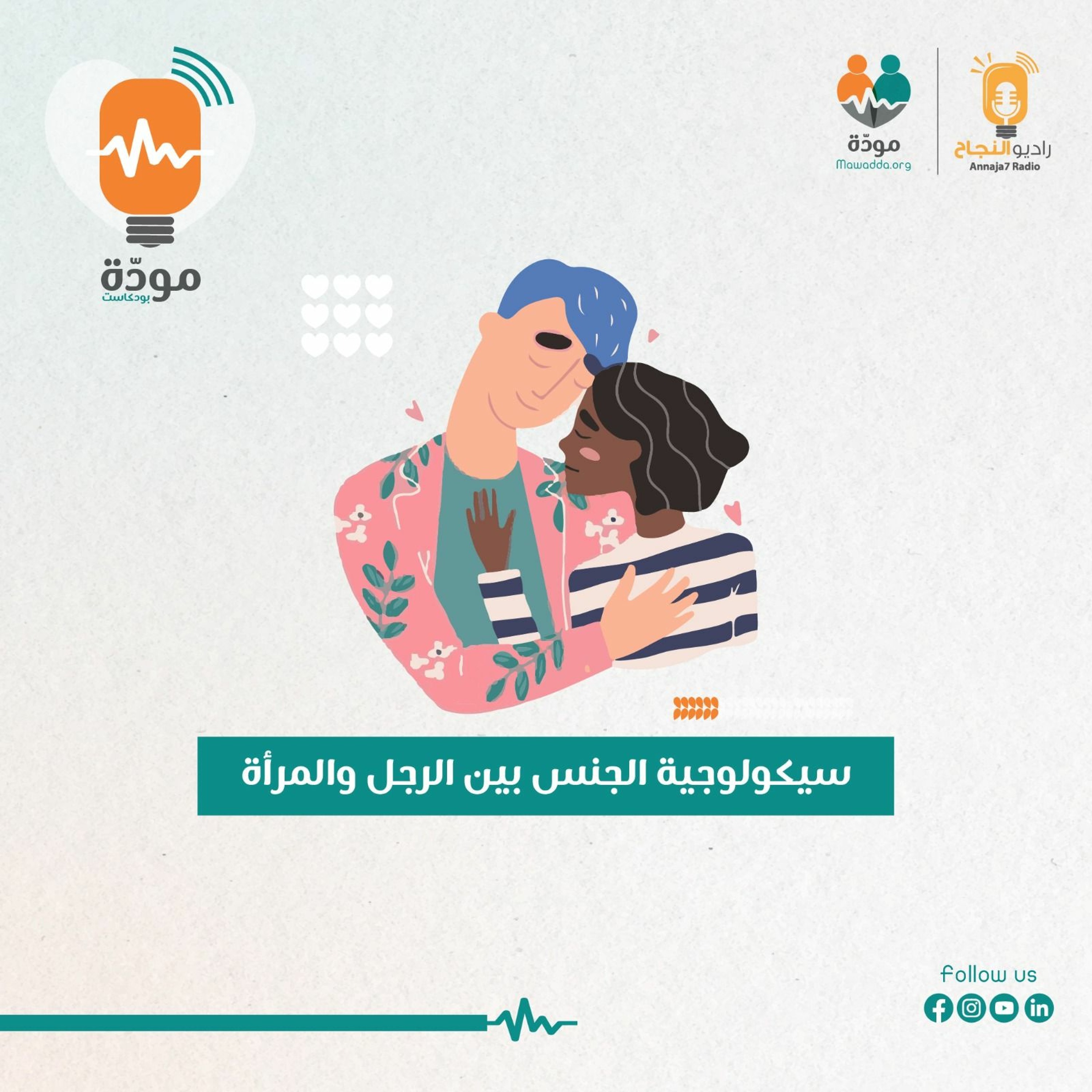 مودة بودكاست -  سيكولوجية الجنس بين الرجل والمرأة episode artwork