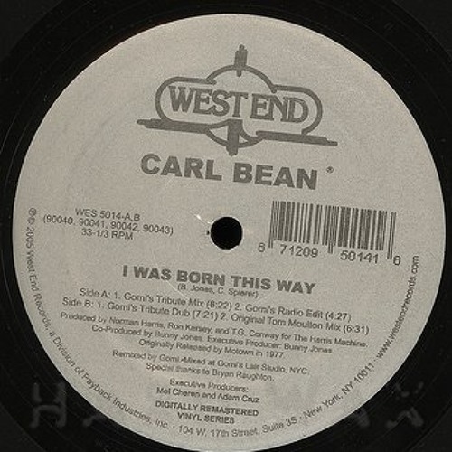 Carl Bean - Born This Way (Felix Leiter Edit) [FREE DOWNLOAD]