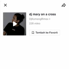 MARY ON A CROSS JEDAG JEDUG FULL BEAT VIRAL TIKTOK TERBARU - By Dj Komang Rimex