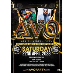 AVO 2023 - [LIVE AUDIO] [TB EARLY WARMINGS R&B/HIP-HOP JUGGLINGS] FT DJ CAIZ
