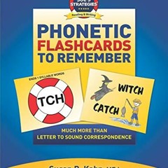 Read pdf Sue's Strategies Phonetic Flashcards To Remember: Much More Than Letter To Sound Correspond