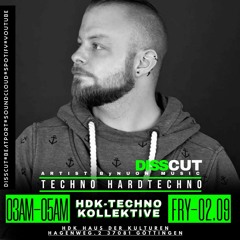 Disscut @ BPM Club Techno Kollektiv (HDK Göttingen 02.09.2022)