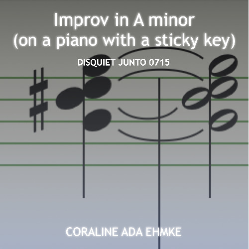 Improv in A minor (on a piano with a sticky key) (disquiet0715)