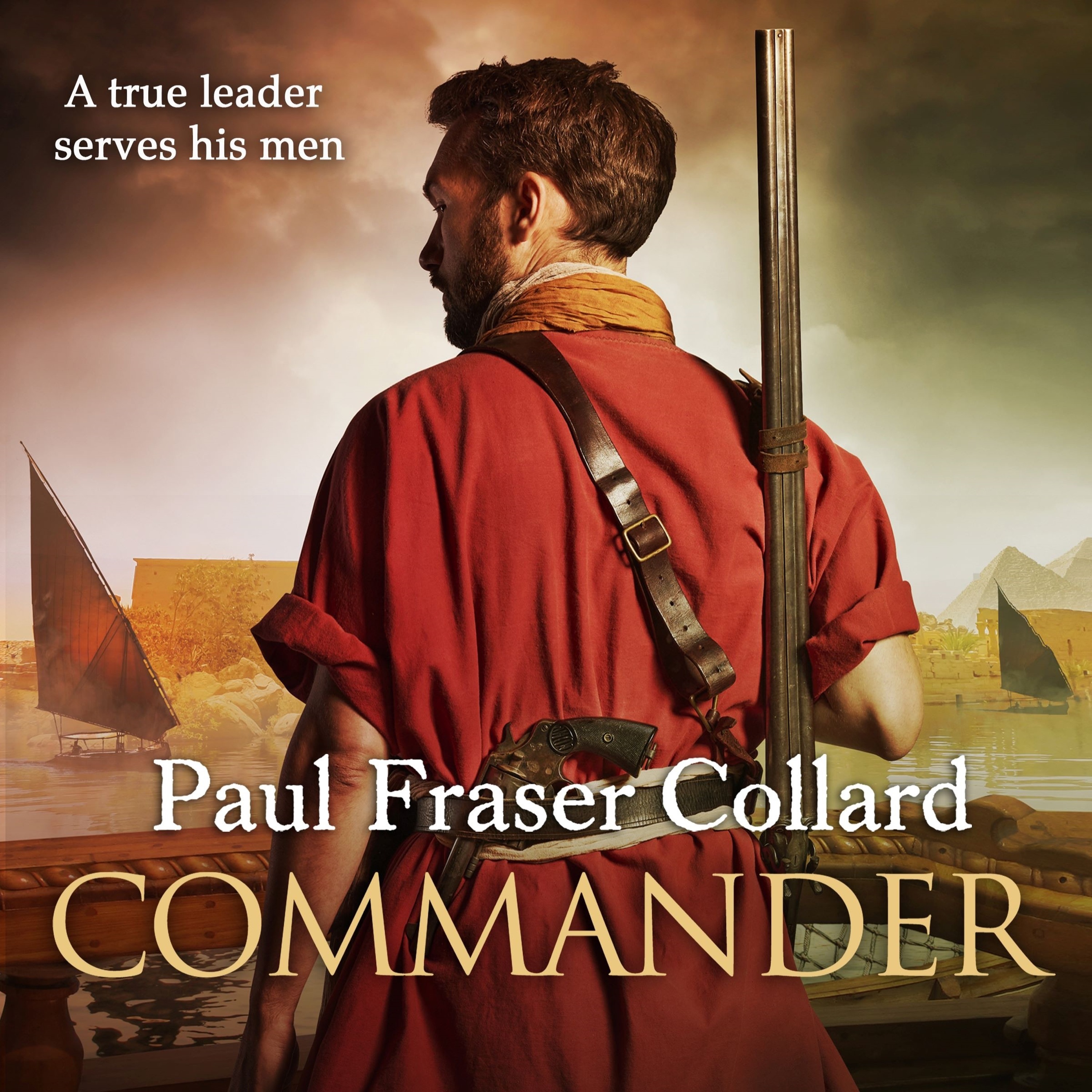 cover of episode COMMANDER by Paul Fraser Collard, read by Dudley Hinton - audiobook extract