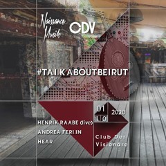 Henrik Raabe Live at CDV - #talkaboutbeirut
