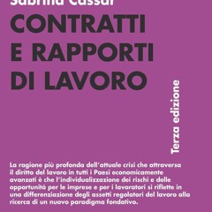 [PDF READ ONLINE] Contratti e rapporti di lavoro (Italian Edition)