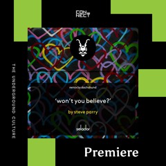PREMIERE: Steve Parry - Won't You Believe? (Dachshund Remix) [Selador]