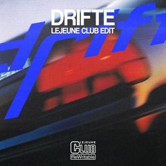 Hamza - Drifté (LEJEUNE CLUB edit)