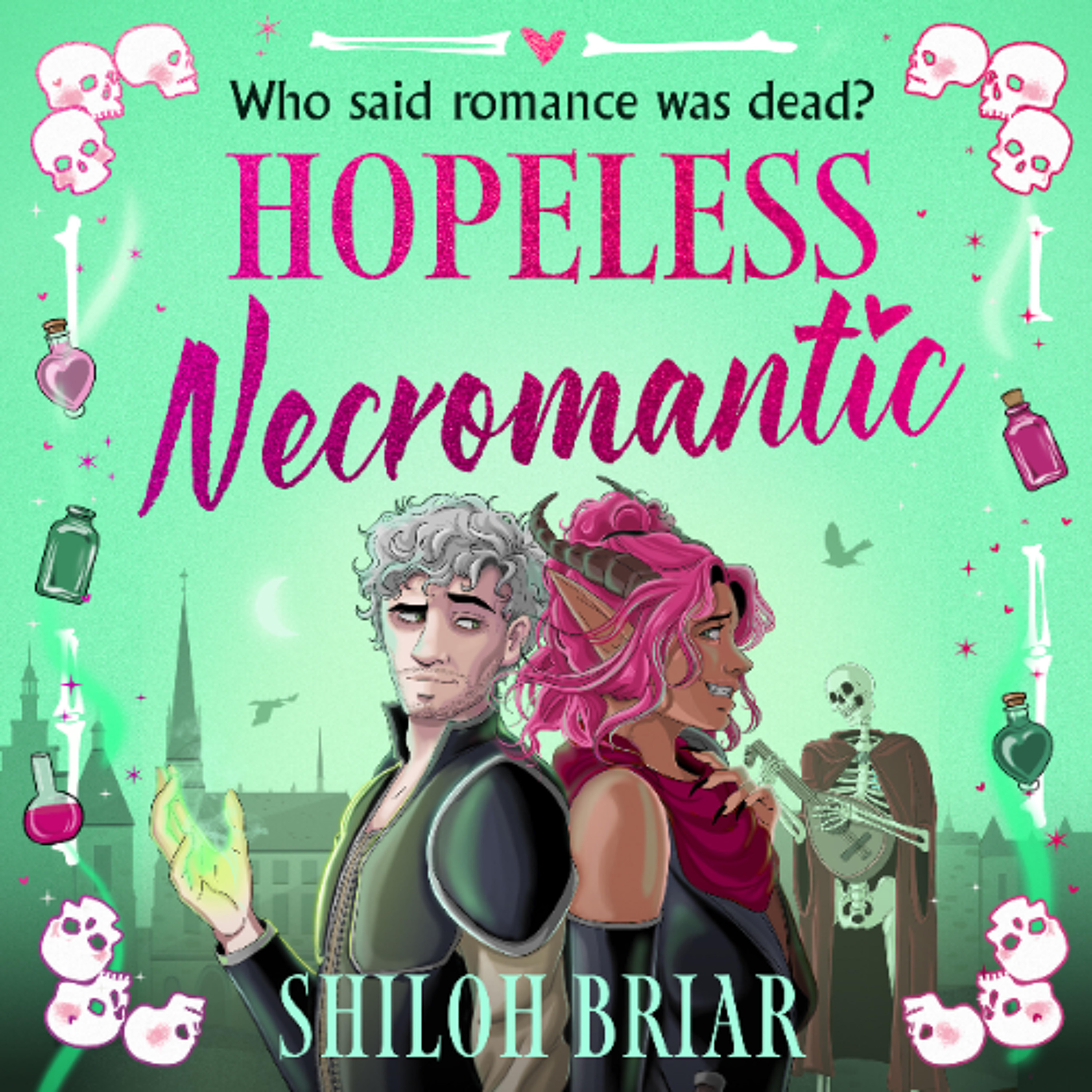 Hopeless Necromantic by  Shiloh Briar Read by Tom McNulty and Rebecca Perfect
