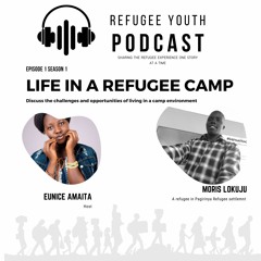 Living as a refugee in a refugee camp in Uganda
