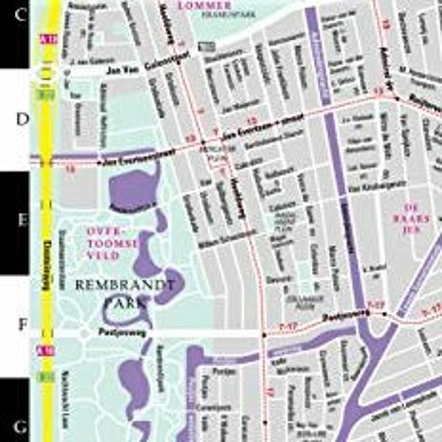 VIEW [PDF EBOOK EPUB KINDLE] Streetwise Amsterdam Map - Laminated City Center Street Map of Amsterda