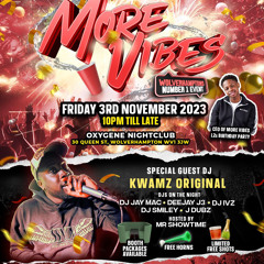 MOREVIBES  LIVE AUDIO MIX FT MRSHOWTIME & HYPEOG
