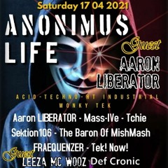 Def Cronic @ Anonimus Life - Def's 53th Birthday bash (Hardtechno industrial set)