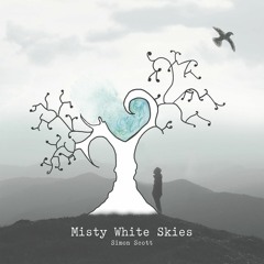 Misty White Skies