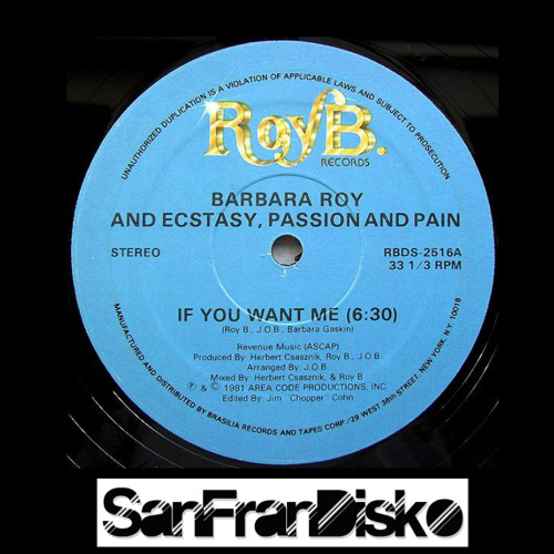 If you want me - SanFranDisko 2020 Re Visit
