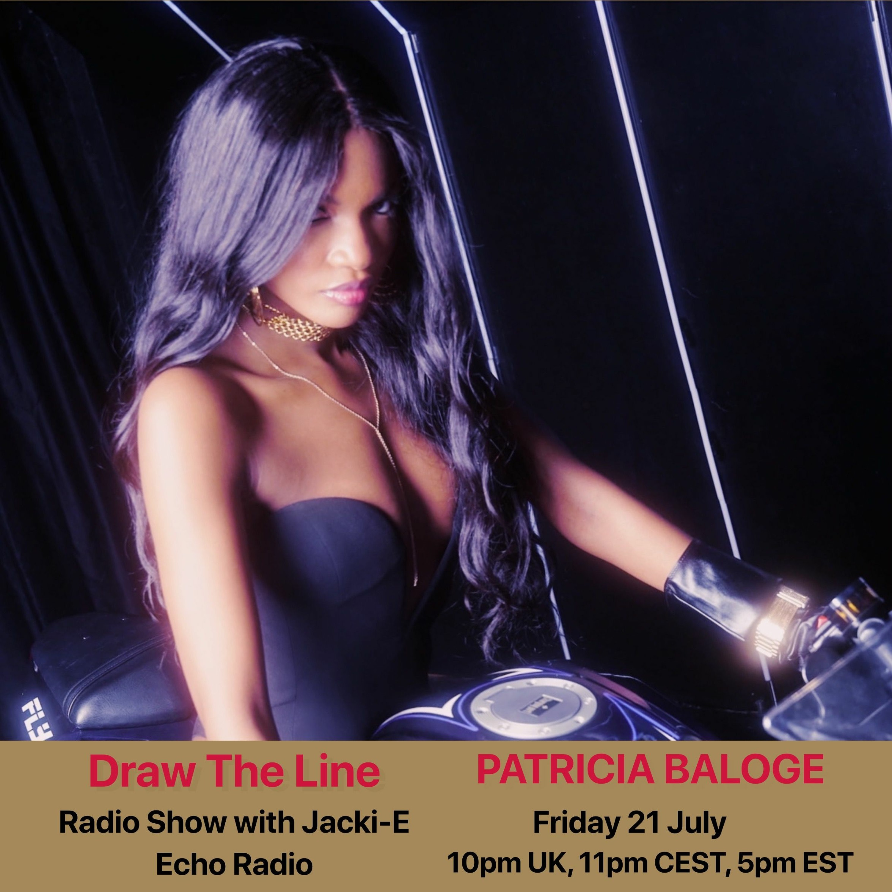 Jacki-E and Draw The Line Radio Show