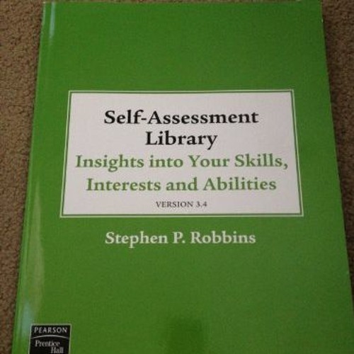[READ] [KINDLE PDF EBOOK EPUB] Self Assessment Library 3.4 by  Stephen P. Robbins 💝