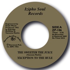 THE SWEETER THE JUICE