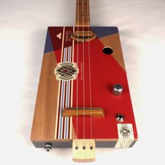 AVO 3 String Cigar Box Guitar CBG #2611
