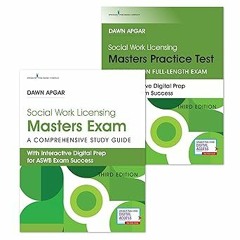 PDF > ePUB Social Work Licensing Masters Exam Guide and Practice Test Set: Print + Online 2022/