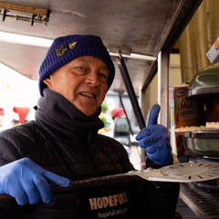 Serving up pizza and support: Simon Doyle on volunteering in Ukraine