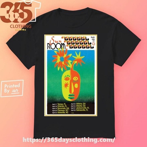 Stream Sun Room Band South USA Tour 2024 Poster shirt by 365Days