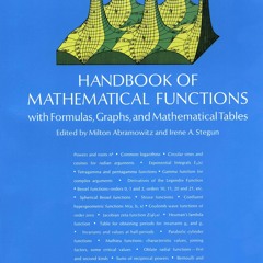 ❤ PDF Read Online ❤ Handbook of Mathematical Functions: with Formulas,