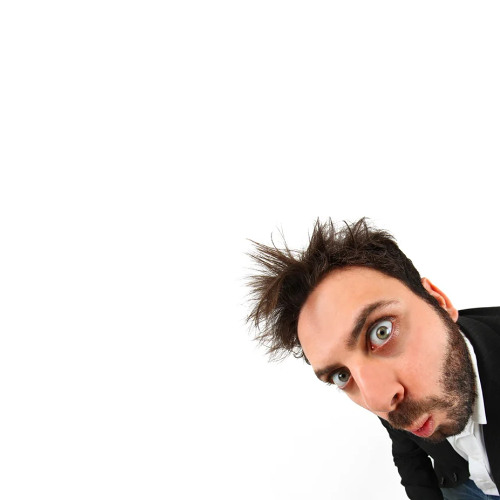 You can tell by the look in his eyes he's lightyears behind the rest of us