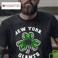 Nfl New York Giants Three Leaf Clover St Patrick's Day Football Sports T Shirt