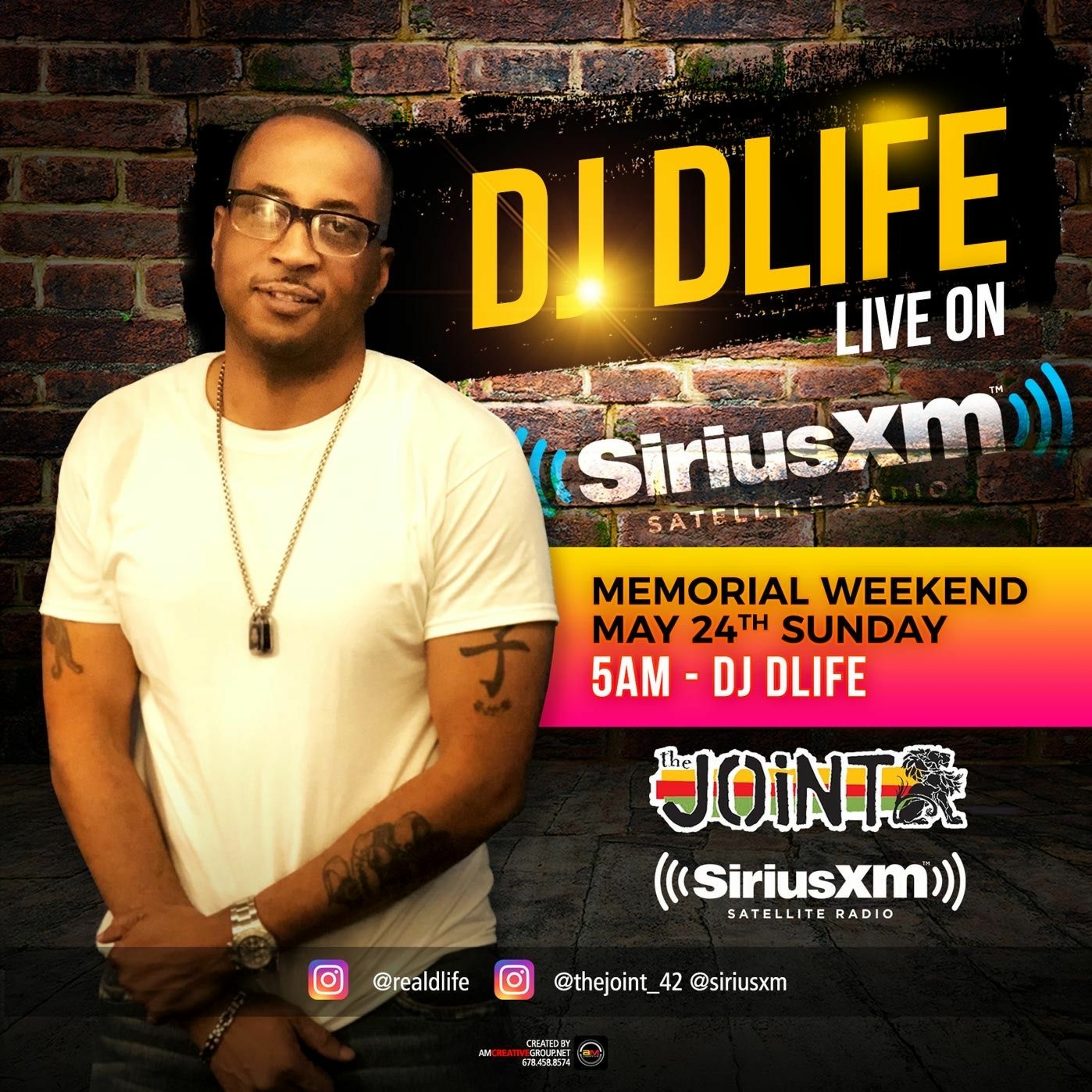DJ DLIFE SIRUSXM THE JOINT episode artwork
