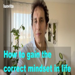 Why it is important to gain the correct mindset in life (11 EN 78), from LUOVITA.COM