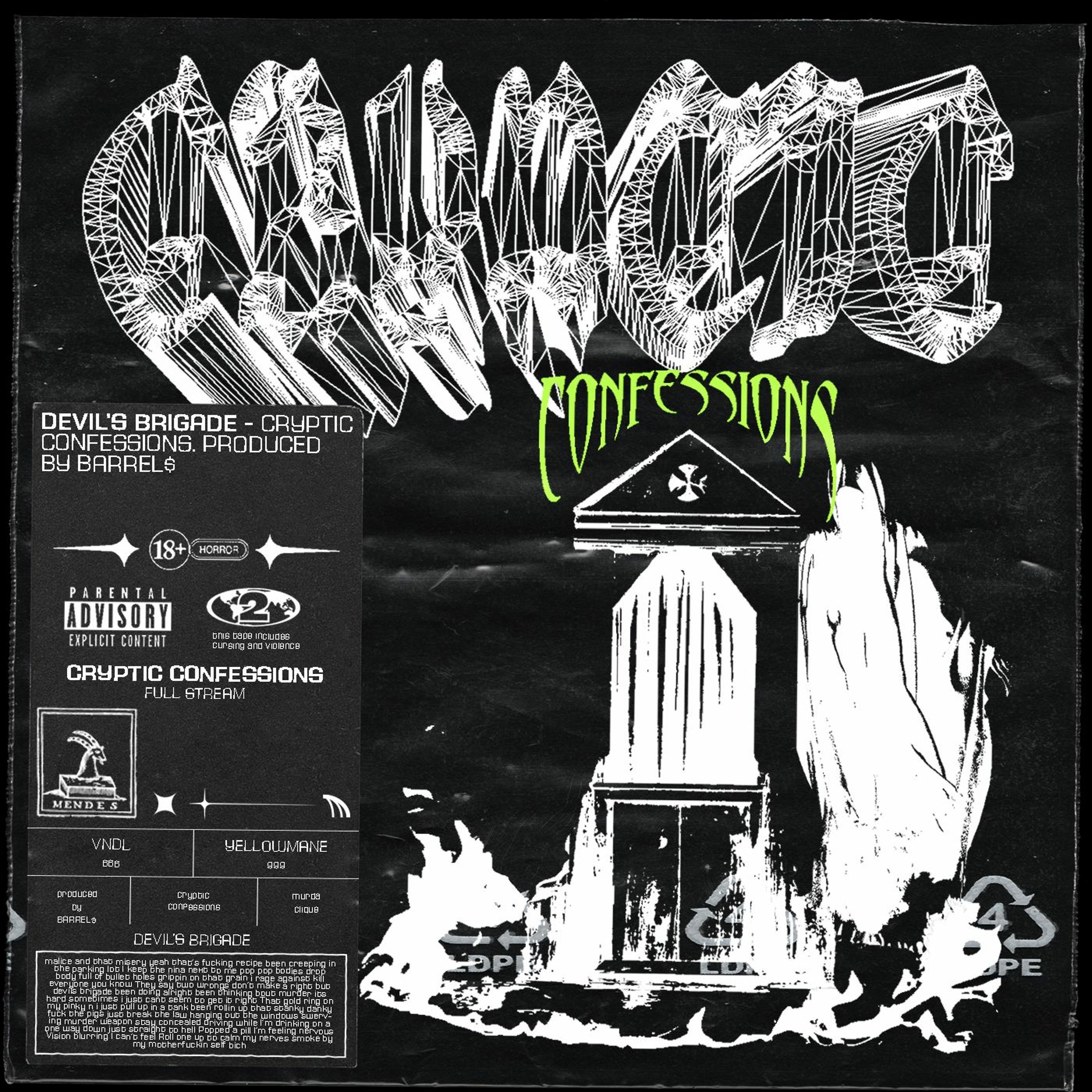 CRYPTIC CONFESSIONS [ PROD. BARREL$ ] *FULLSTREAM* episode artwork