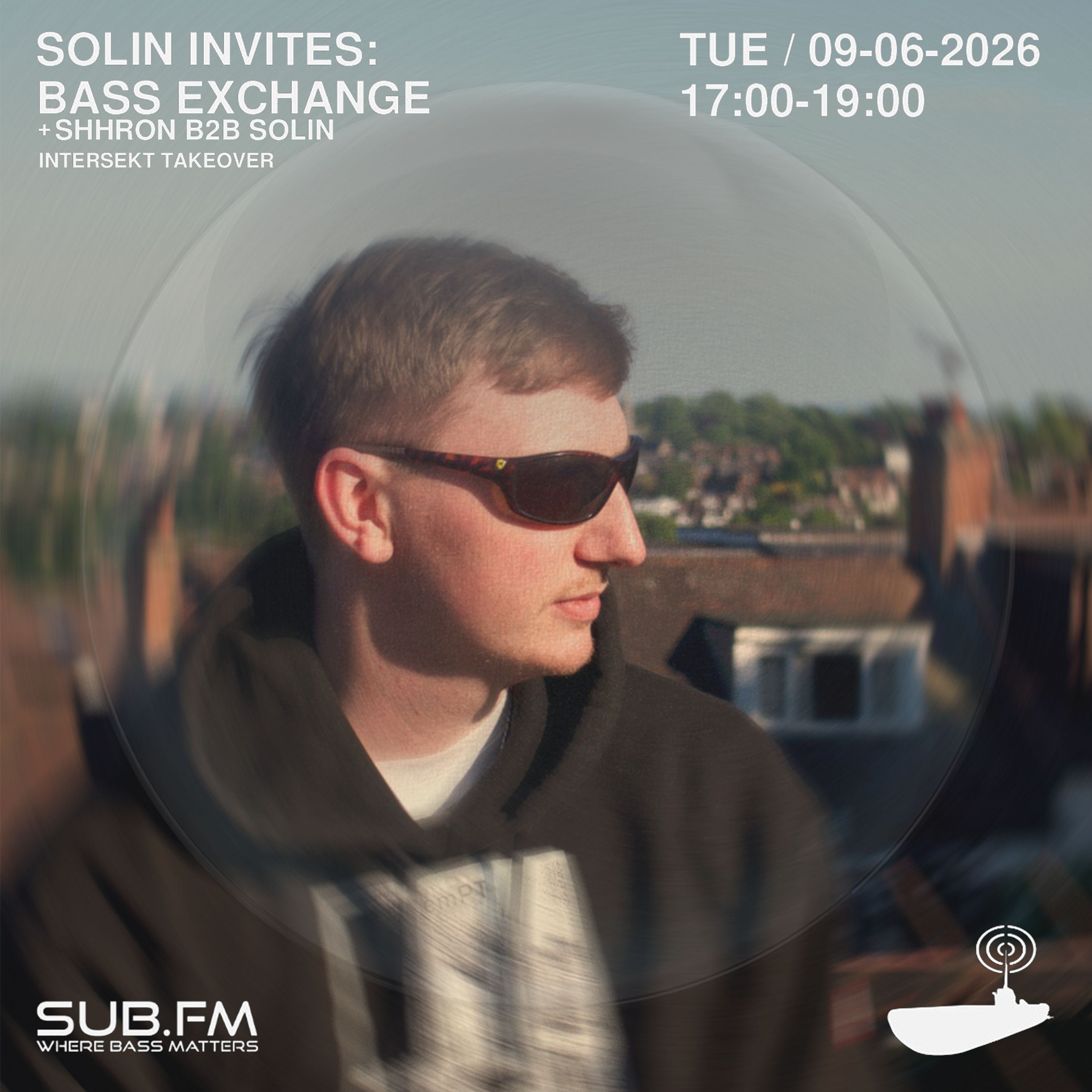 Solin invites Bass Exchange with shhron b2b Solin - 09 Jun 2026 episode artwork