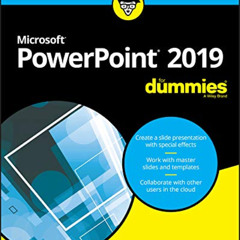 [Get] EPUB 📄 PowerPoint 2019 For Dummies by  Doug Lowe [PDF EBOOK EPUB KINDLE]