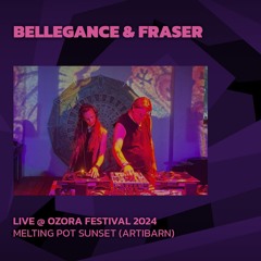 Bellegance & Fraser @ Ozora 2024, Melting Pot Sunset | Artibarn