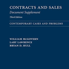 [FREE] KINDLE 📃 Contracts and Sales Document Supplement: Contemporary Cases and Prob