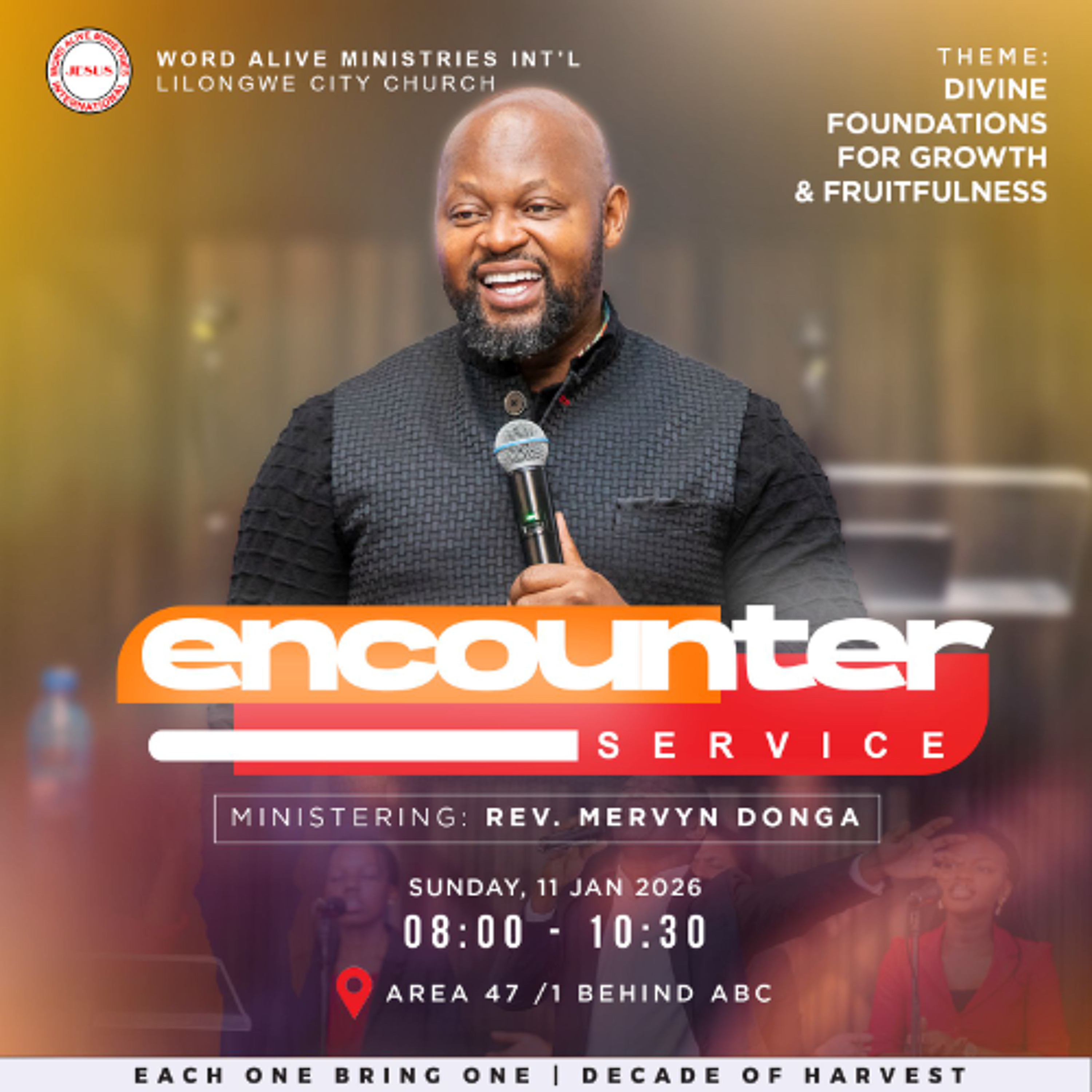 Encounter Service Rev Mervyn Donga