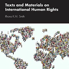 $! Texts and Materials on International Human Rights $Online!