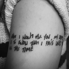 All This Time (acoustic demo)