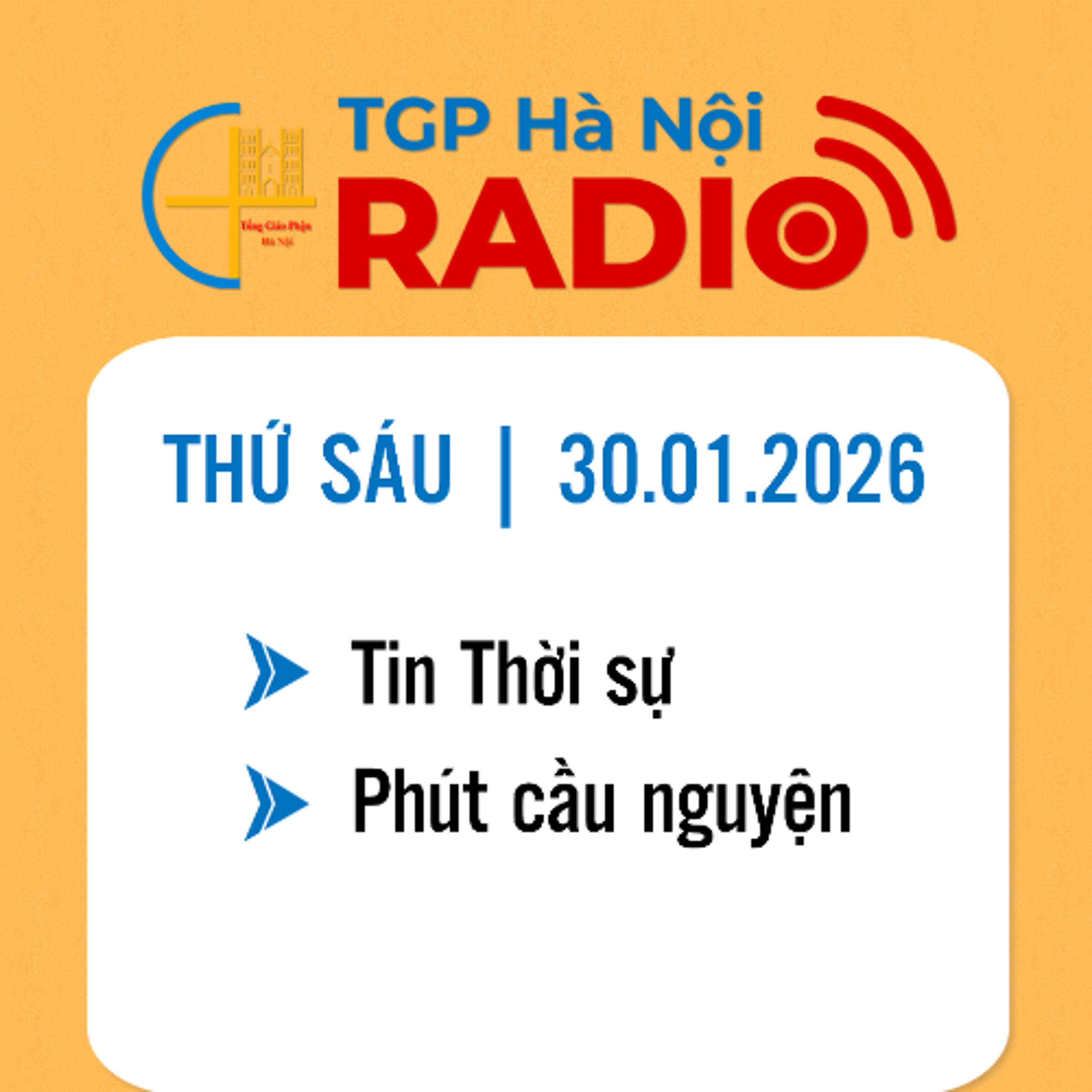 Thứ Sáu ngày 30/01/2026