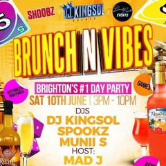 LIVE @ BRUNCH N VIBES || OLD & NEW SCHOOL AFROBEATS || HOSTED BY MAD J || @DJMUNIIS @OFFICIALMADJ