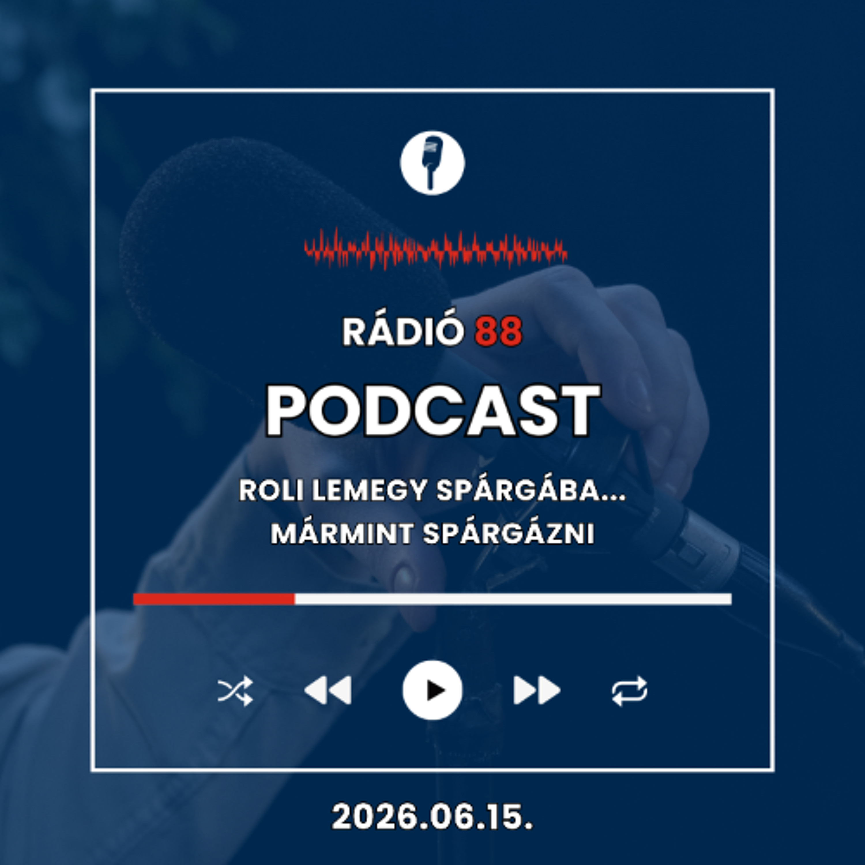 Roli lemegy spárgába... mármint spárgázni | Café88 [2026.06.15.] episode artwork