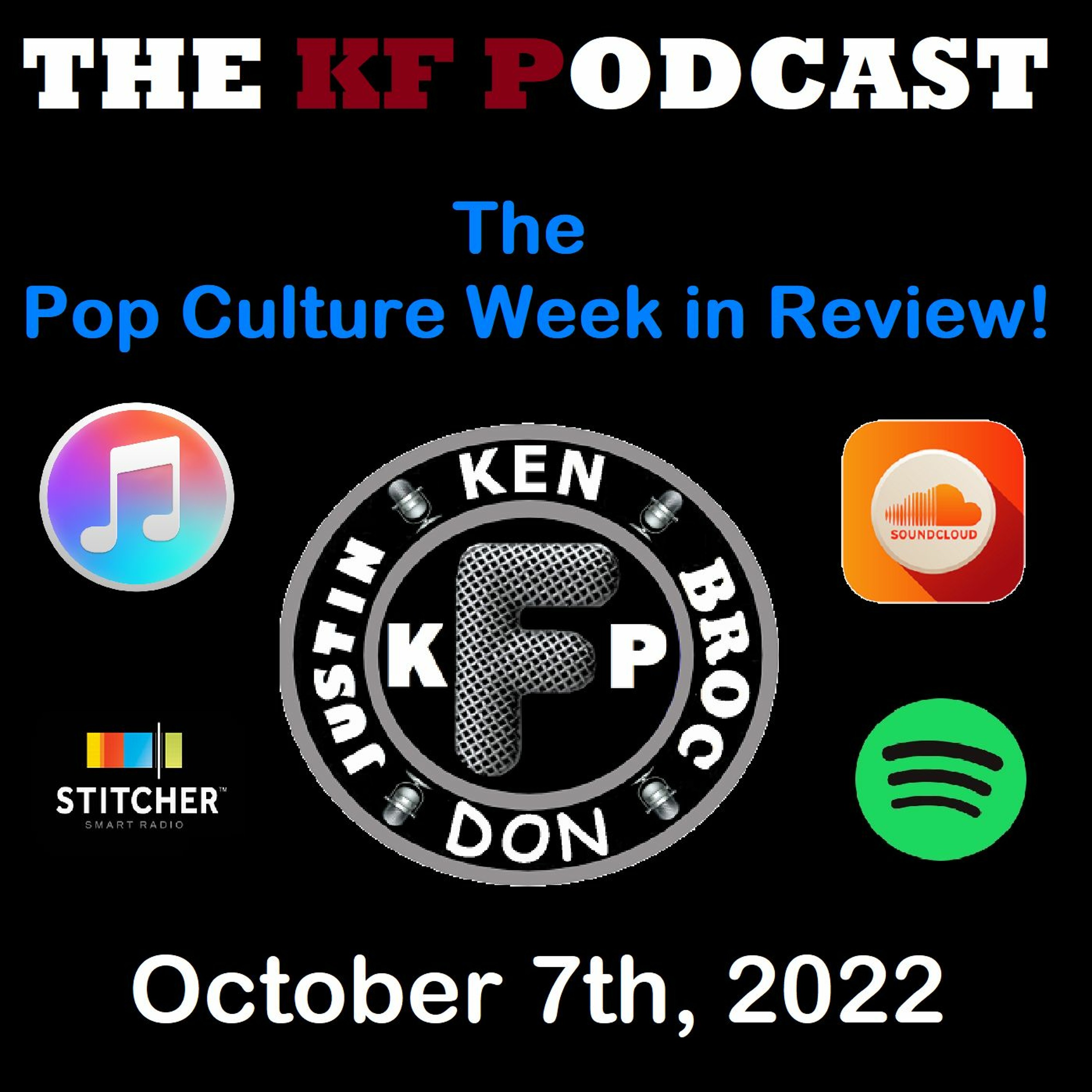 The Pop Culture Week in Review - October 7th, 2022 episode artwork
