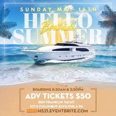 Hello Summer Boat Ride (Live Audio) Ft. Marvin T