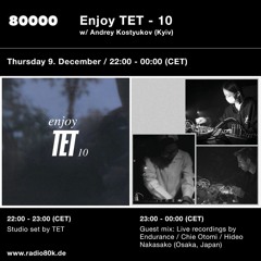 [Radio 80000] Endurance guest mix for Enjoy TET