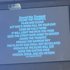 Sound the Trumpet- Houston 2025
