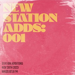 WKQS 87.9FM: New Station Adds - A001